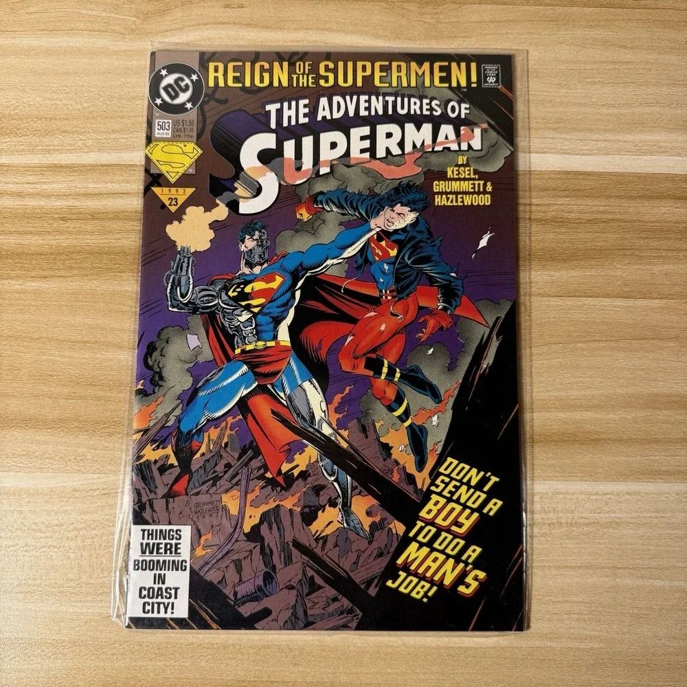 Adventures of Superman #503 August 1993